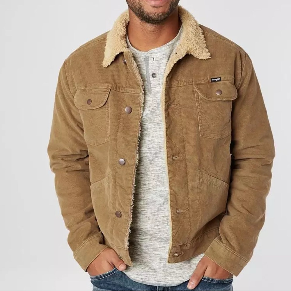 Wrangler Heritage Corduroy Sherpa Jacket